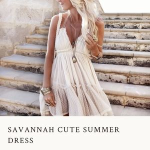 Beachside bunny cute savannah dress